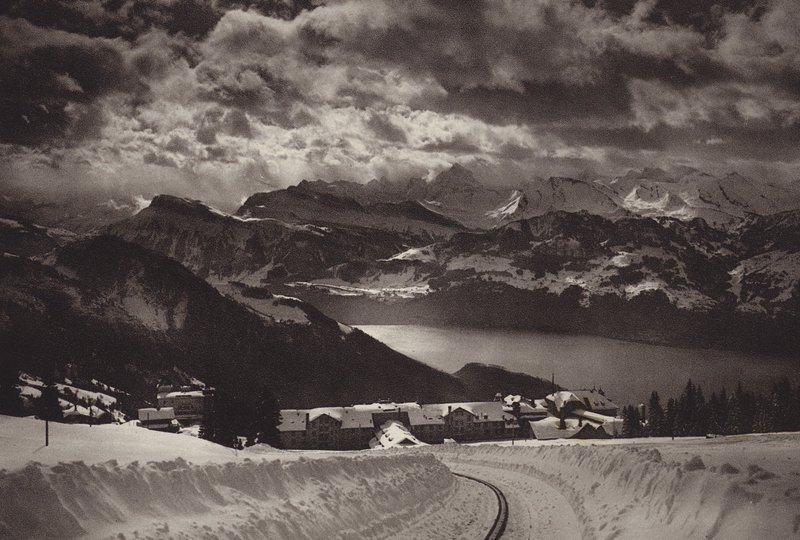 Rigi Kaltbad and Lake Lucerne by Jean Gaberell