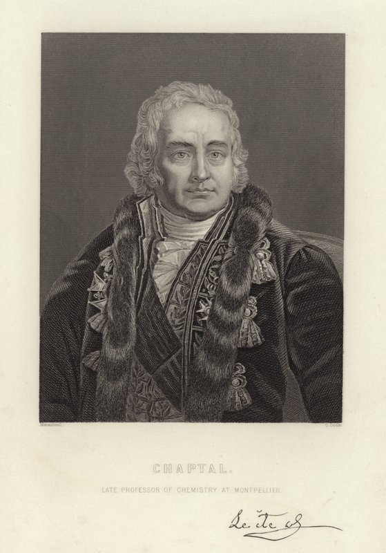 Jean-Antoine Chaptal by Jean Jacques Francois Monanteuil