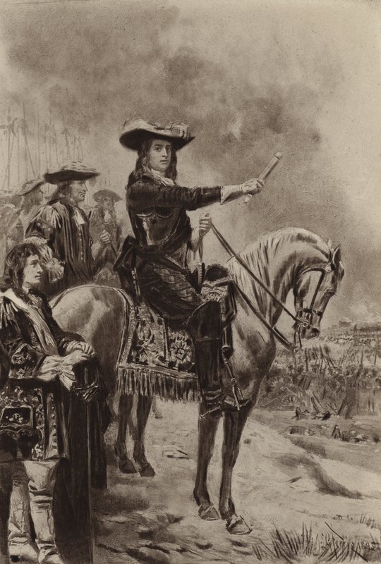 Marlborough at Blenheim by Jean Leon Gerome Ferris