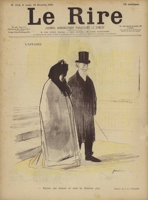 Illustration for Le Rire by Jean Louis Forain