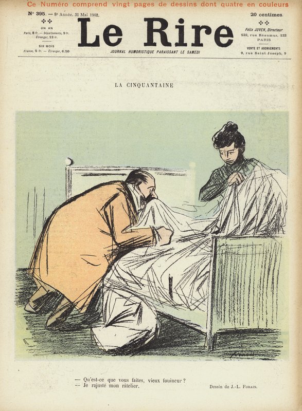 Illustration for Le Rire by Jean Louis Forain