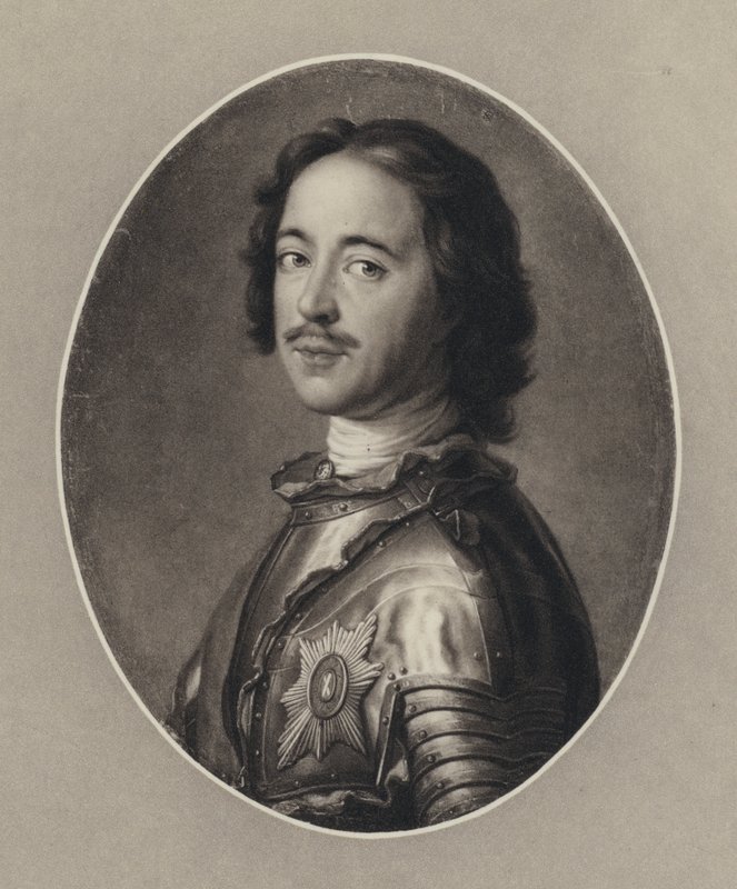 Peter The Great by Jean Marc (after) Nattier
