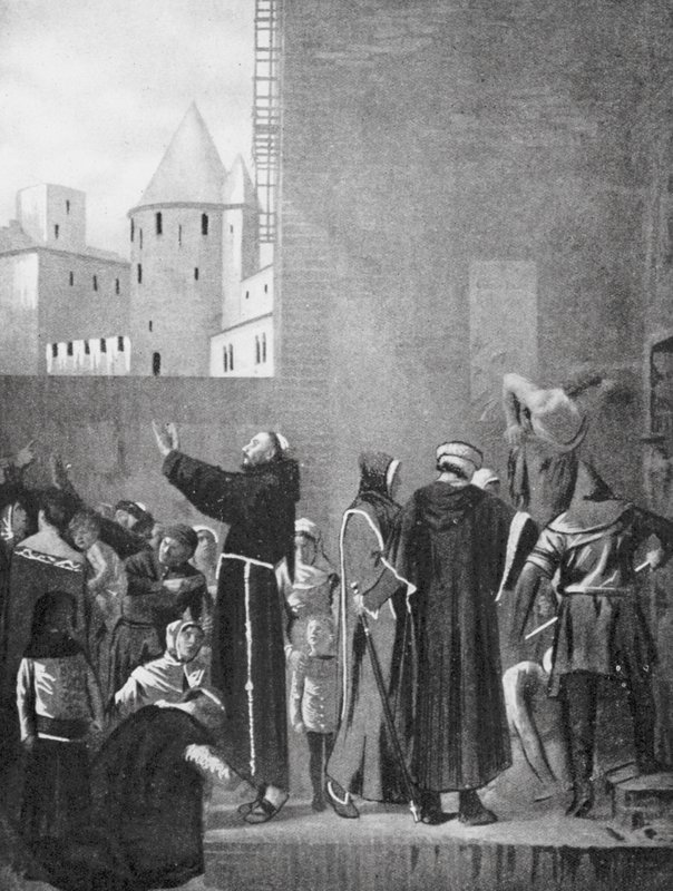 The Albigenses of Carcassonne by Jean Paul (after) Laurens