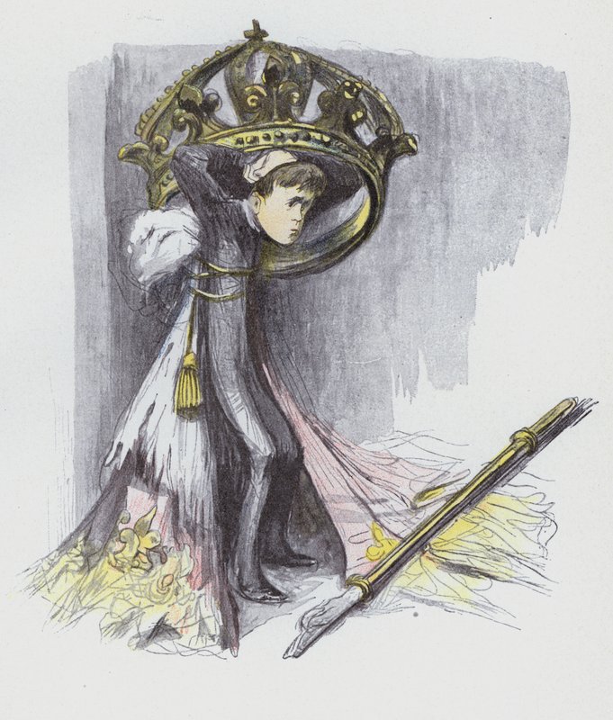 Alfonso the Little, King of Spain by Jean Veber