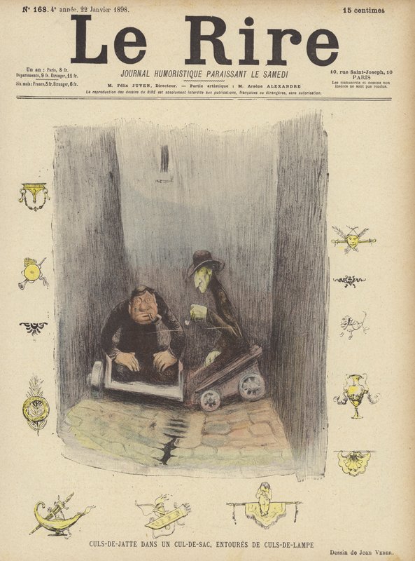 Illustration for Le Rire by Jean Veber