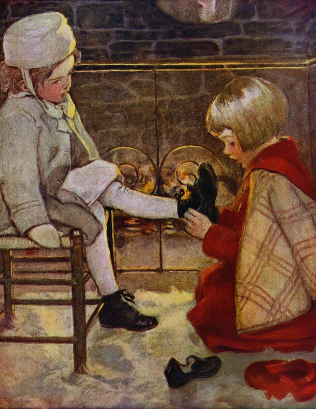 A Modern Cinderella by Jessie Willcox Smith