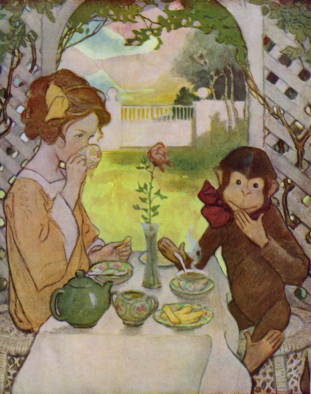 Beauty and the Beast by Jessie Willcox Smith