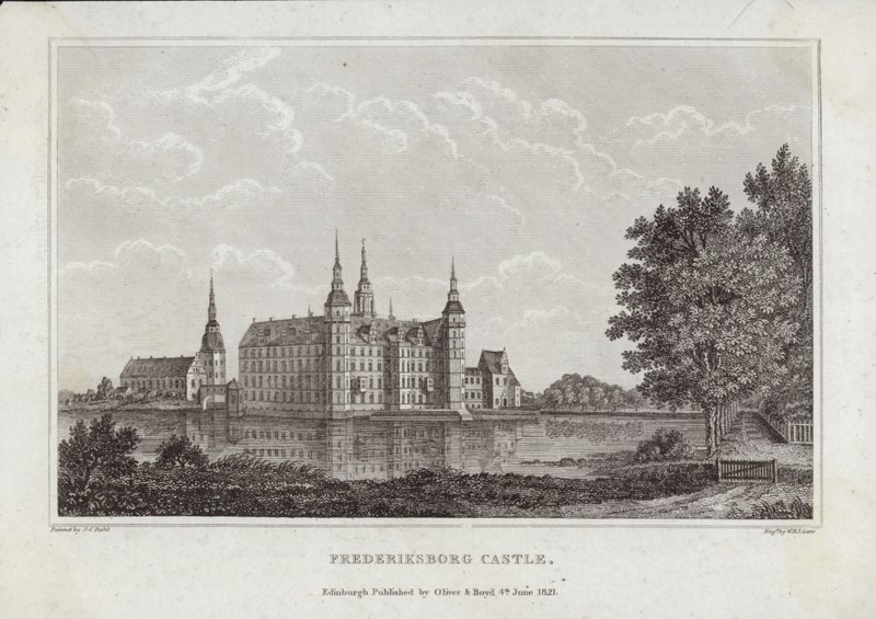 Frederiksborg Palace by Johan Christian Dahl