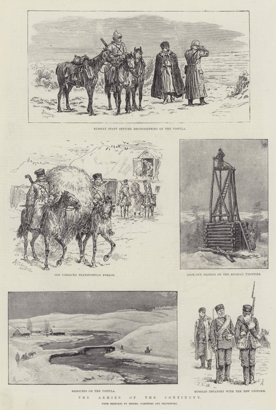The Armies of the Continent by Johann Nepomuk Schonberg