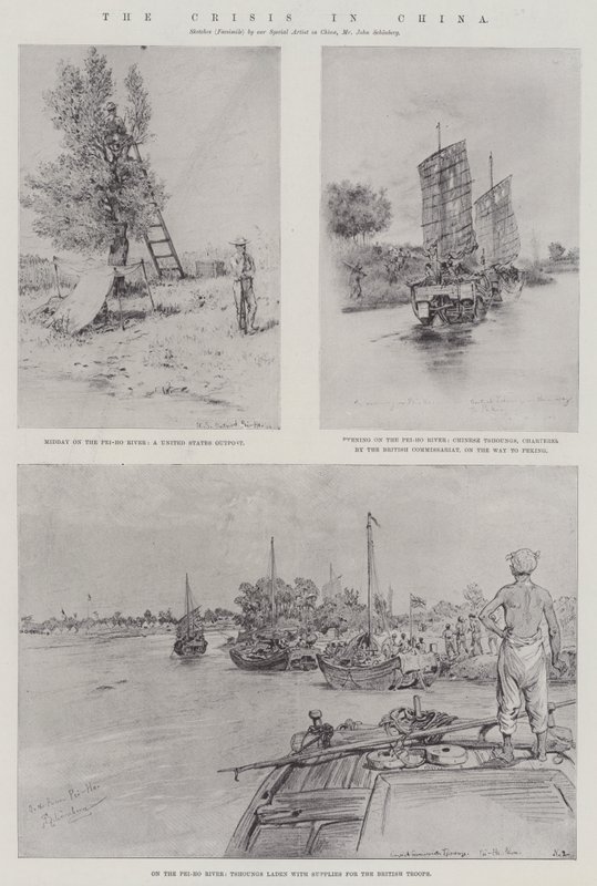 The Crisis in China by Johann Nepomuk Schonberg