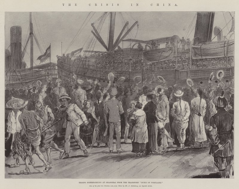 The Crisis in China by Johann Nepomuk Schonberg
