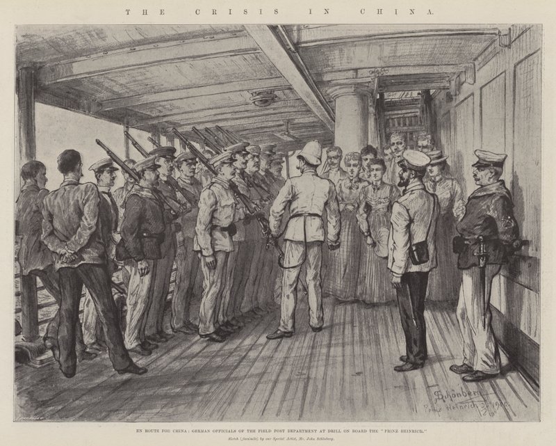 The Crisis in China by Johann Nepomuk Schonberg