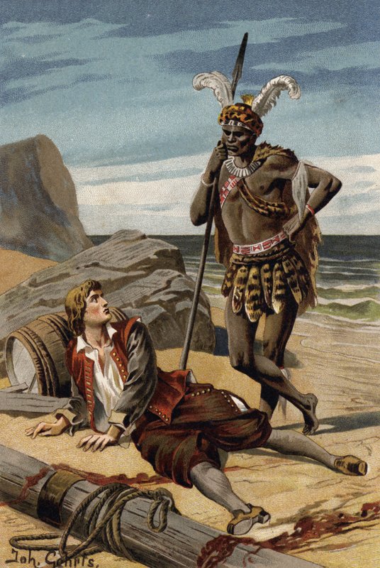 Illustration for The Flying Dutchman, or Der Fliegende Hollander by Johannes (after) Gehrts