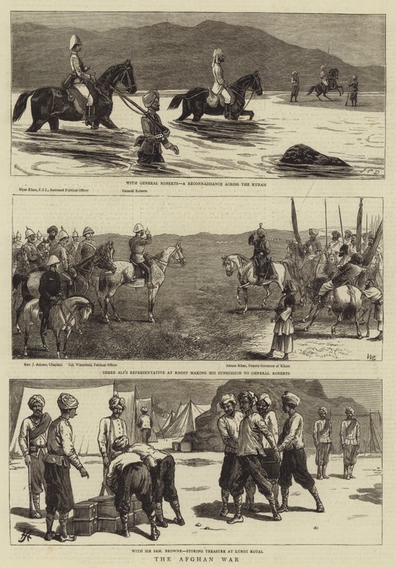 The Afghan War by John Charles Dollman