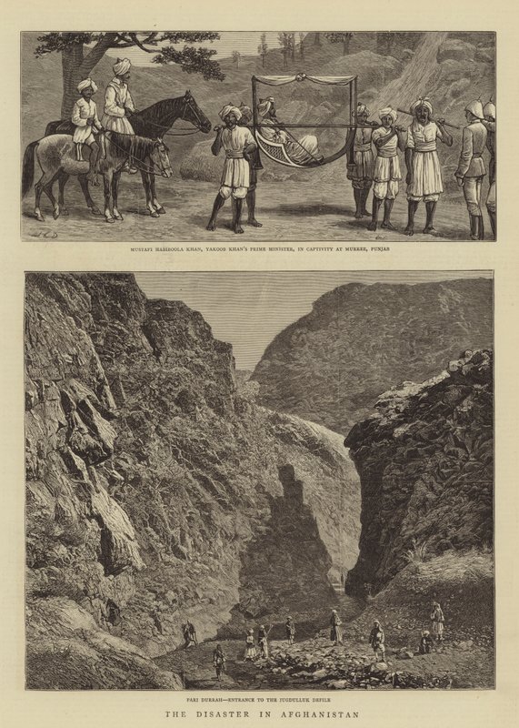 The Disaster in Afghanistan by John Charles Dollman