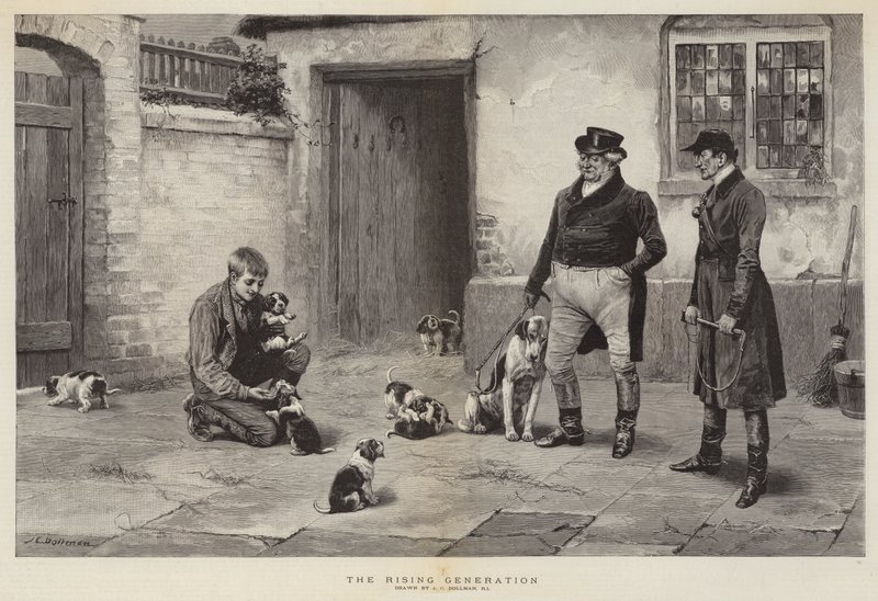 The Rising Generation by John Charles Dollman