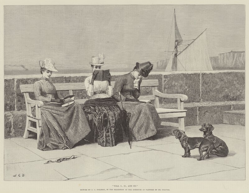 Vols I, II, and III, in the Exhibition of the Institute of Painters in Oil Colours by John Charles Dollman