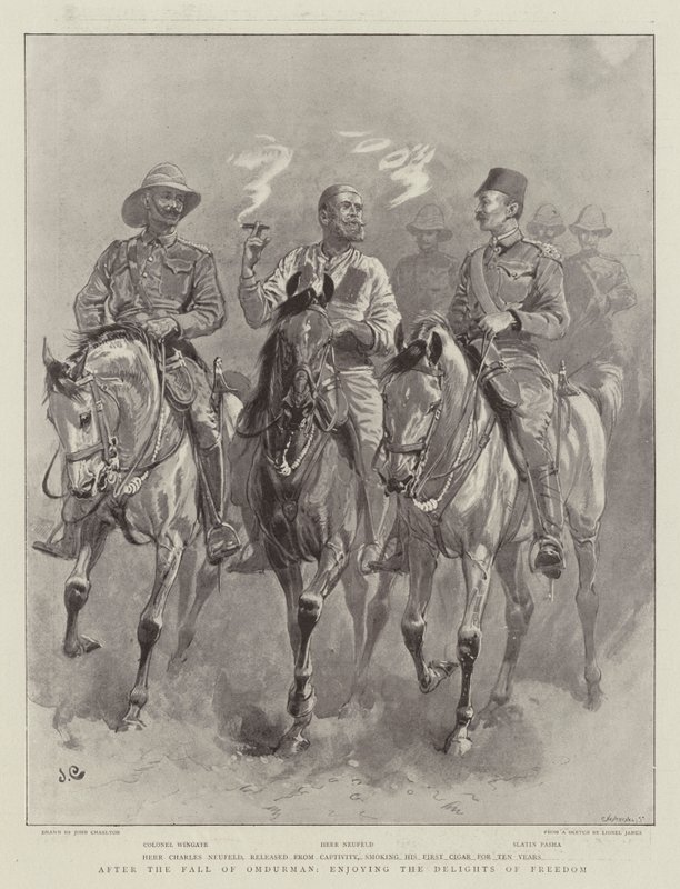 After the Fall of Omdurman, Enjoying the Delights of Freedom by John Charlton