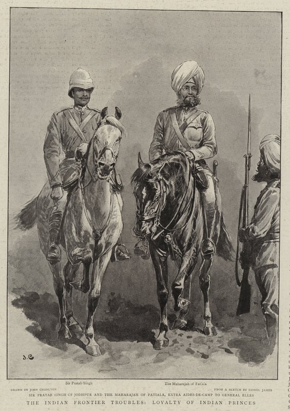 The Indian Frontier Troubles, Loyalty of Indian Princes by John Charlton
