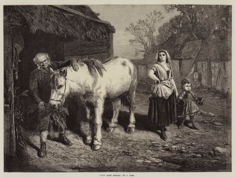 Auld Mare Maggie by John Faed
