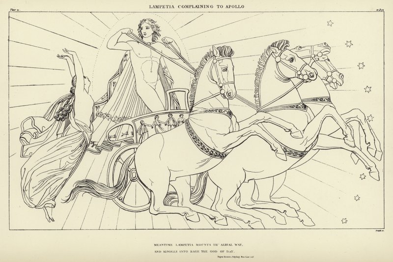 Lampetia Complaining to Apollo by John Flaxman
