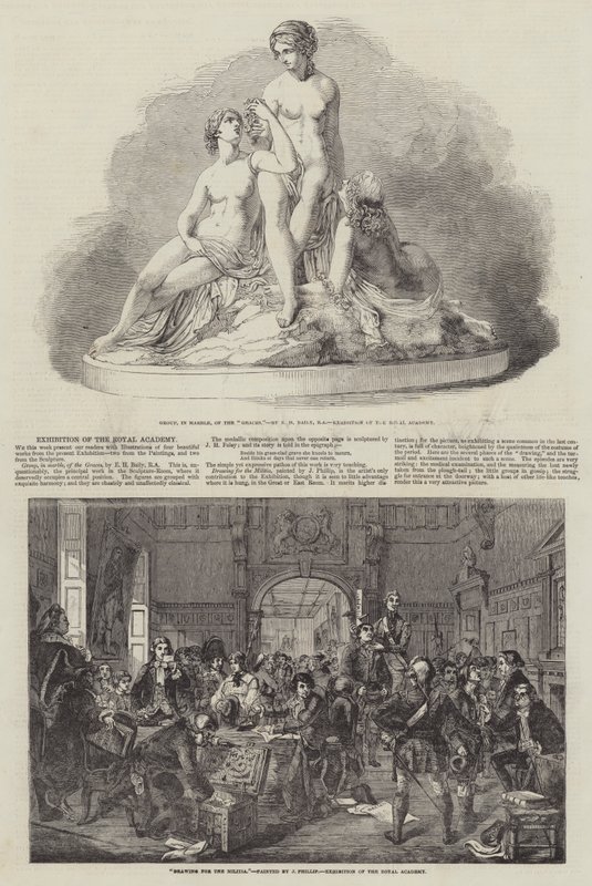 Exhibition of the Royal Academy by John Phillip