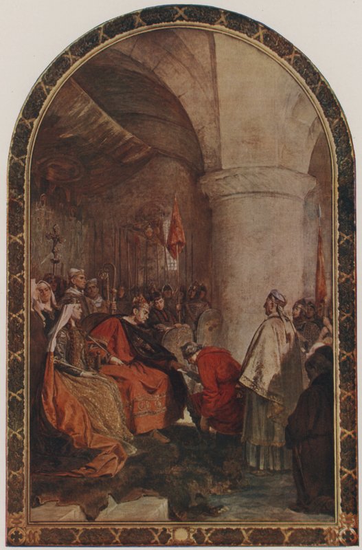 William I granting a charter to the citizens of London by John Seymour Lucas