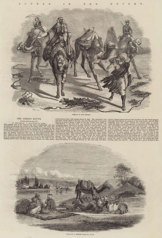 Scenes in the Desert by John Wykeham Archer