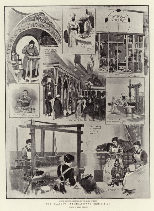 The Glasgow International Exhibition by after John Duncan