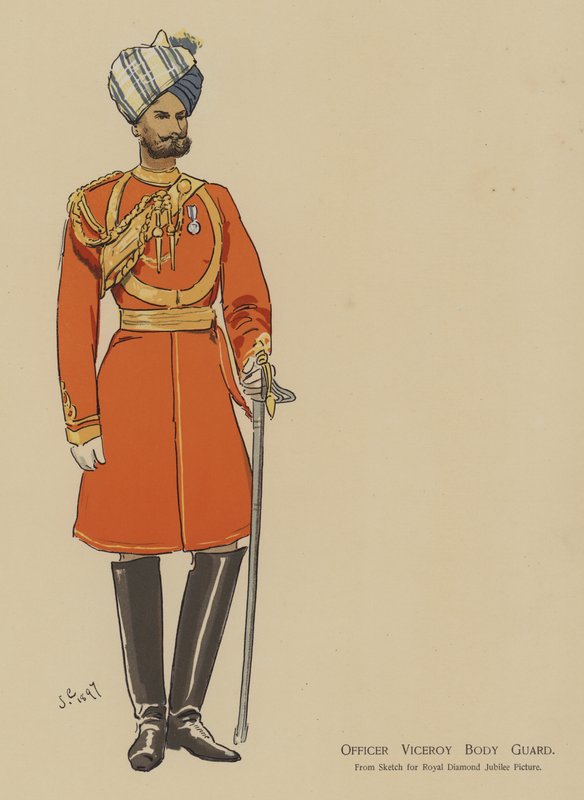 Officer Viceroy Body Guard by John (after) Charlton