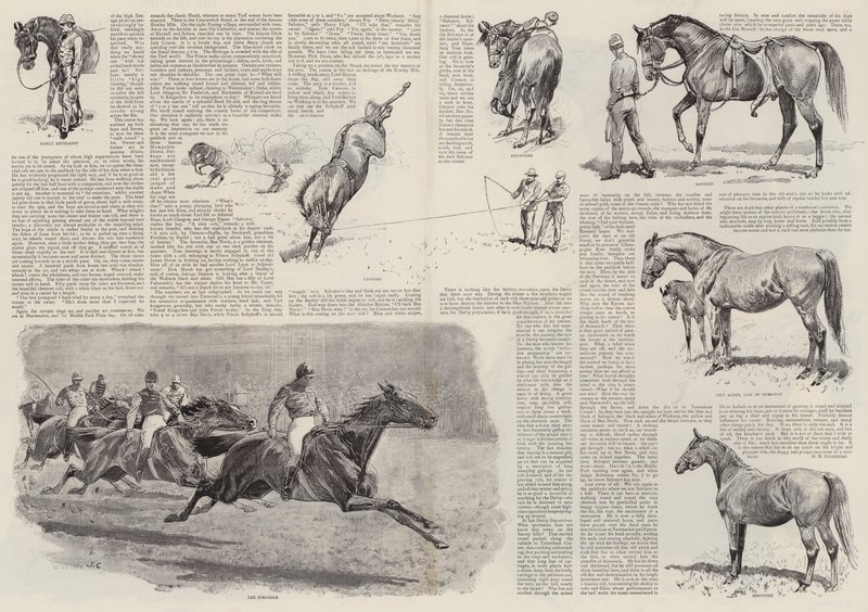 The Career of a Racehorse by John (after) Charlton