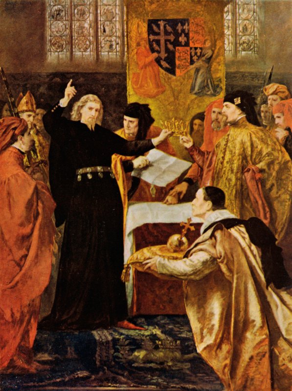 The Abdication of Richard the Second, King Richard II, Act IV, Scene 1 by John (after) Gilbert