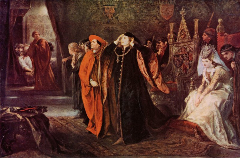 Shakespeare: The Death of Gloucester, King Henry VI, Part II, Act III, Scene 2 by John (after) Gilbert