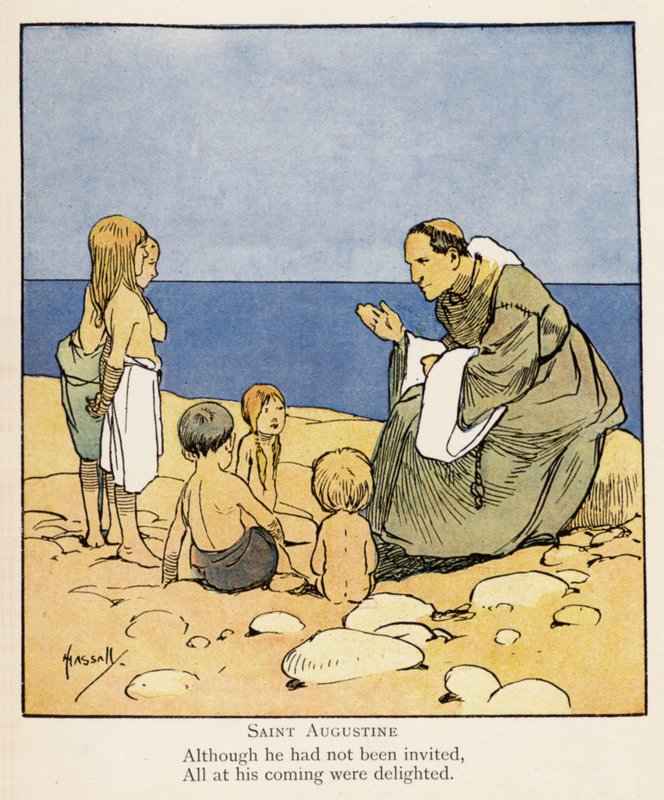 Saint Augustine by John (after) Hassall