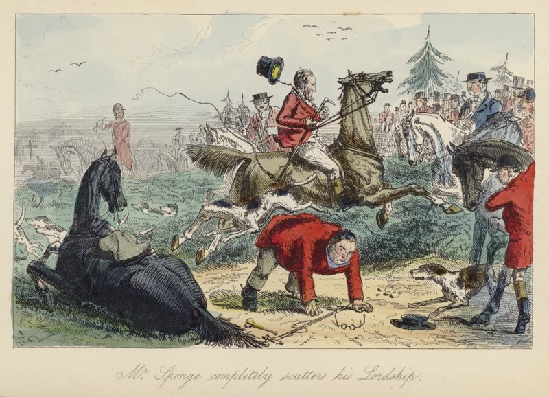 John Leech Illustration for Mr Sponge
