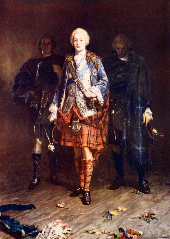 Bonnie Prince Charlie by John (after) Pettie
