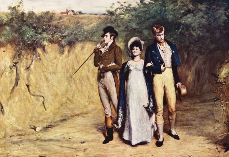 Two Strings to her Bow by John (after) Pettie