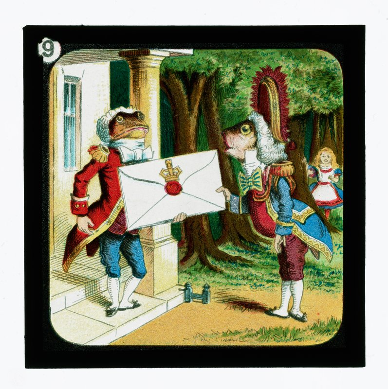 Alice in Wonderland, Coloured Lantern Slides by John (after) Tenniel