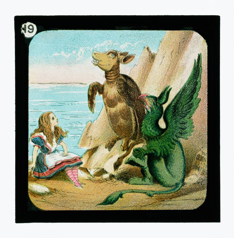 Alice in Wonderland, Coloured Lantern Slides by John (after) Tenniel