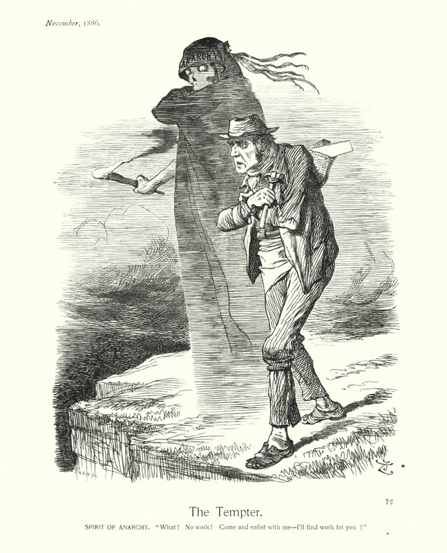 Sir John Tenniel Cartoon: The Tempter by John (after) Tenniel