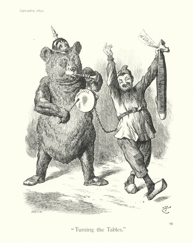 Sir John Tenniel Cartoon: "Turning the Tables" by John (after) Tenniel