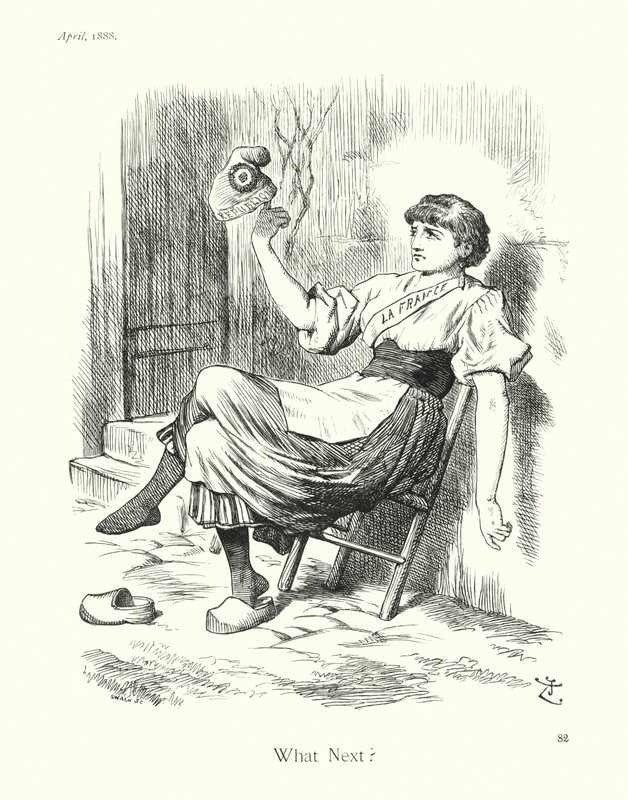 Sir John Tenniel Cartoon: What Next? by John (after) Tenniel