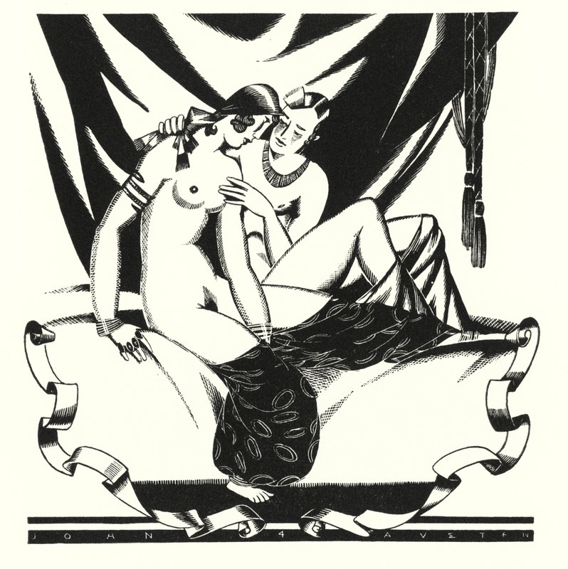 Illustration for Don Juan by Lord Byron by John Austen