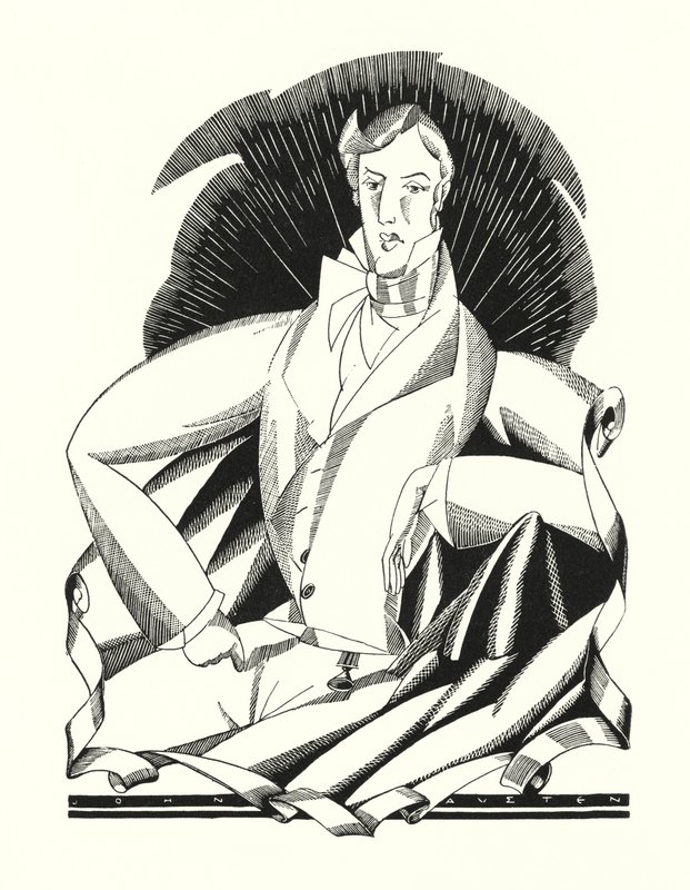 Illustration for Don Juan by Lord Byron by John Austen