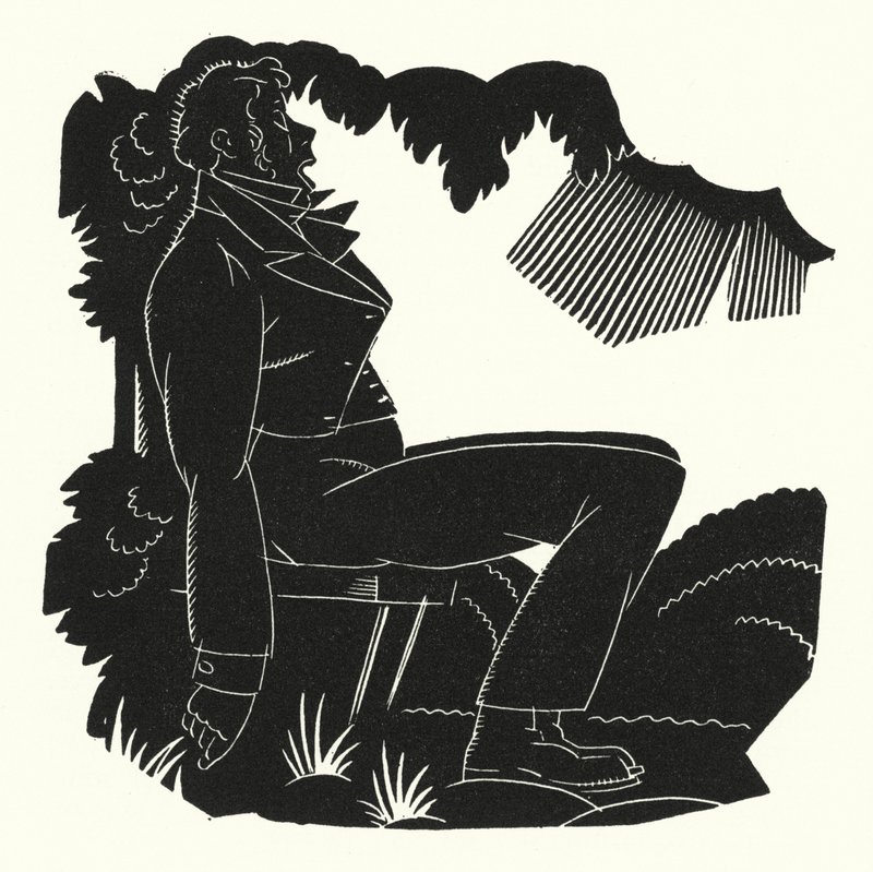 Illustration for Madame Bovary by Gustave Flaubert by John Austen