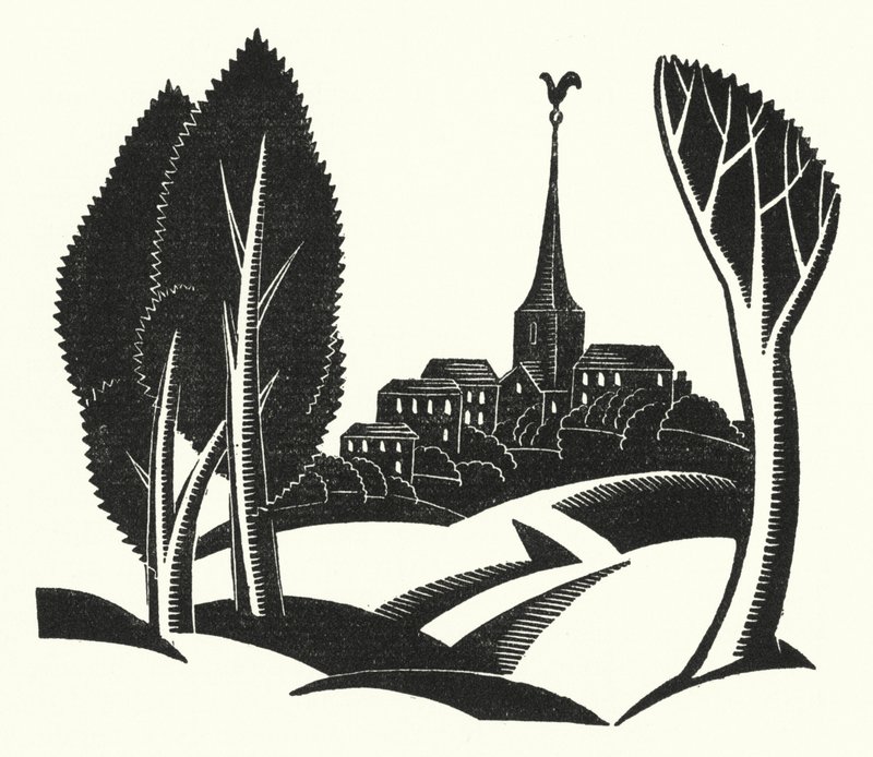 Illustration for Madame Bovary by Gustave Flaubert by John Austen