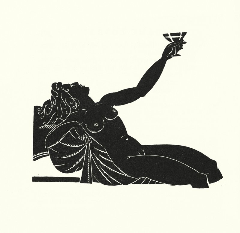 Illustration for Madame Bovary by Gustave Flaubert by John Austen