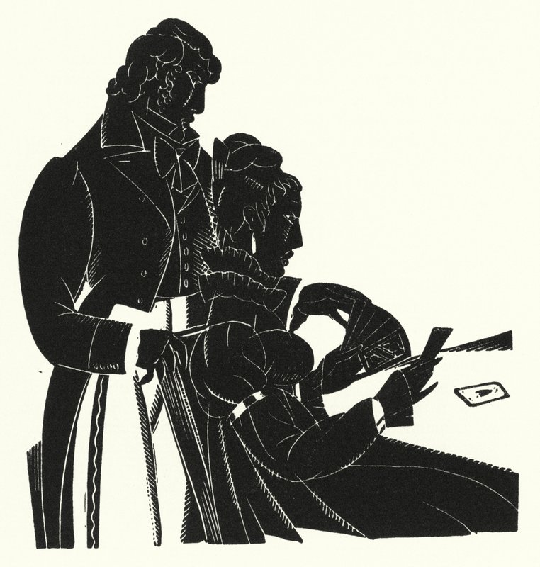 Illustration for Madame Bovary by Gustave Flaubert by John Austen