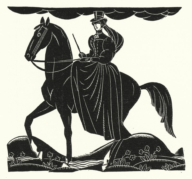 Illustration for Madame Bovary by Gustave Flaubert by John Austen