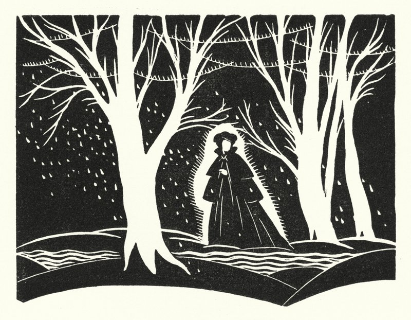 Illustration for Madame Bovary by Gustave Flaubert by John Austen